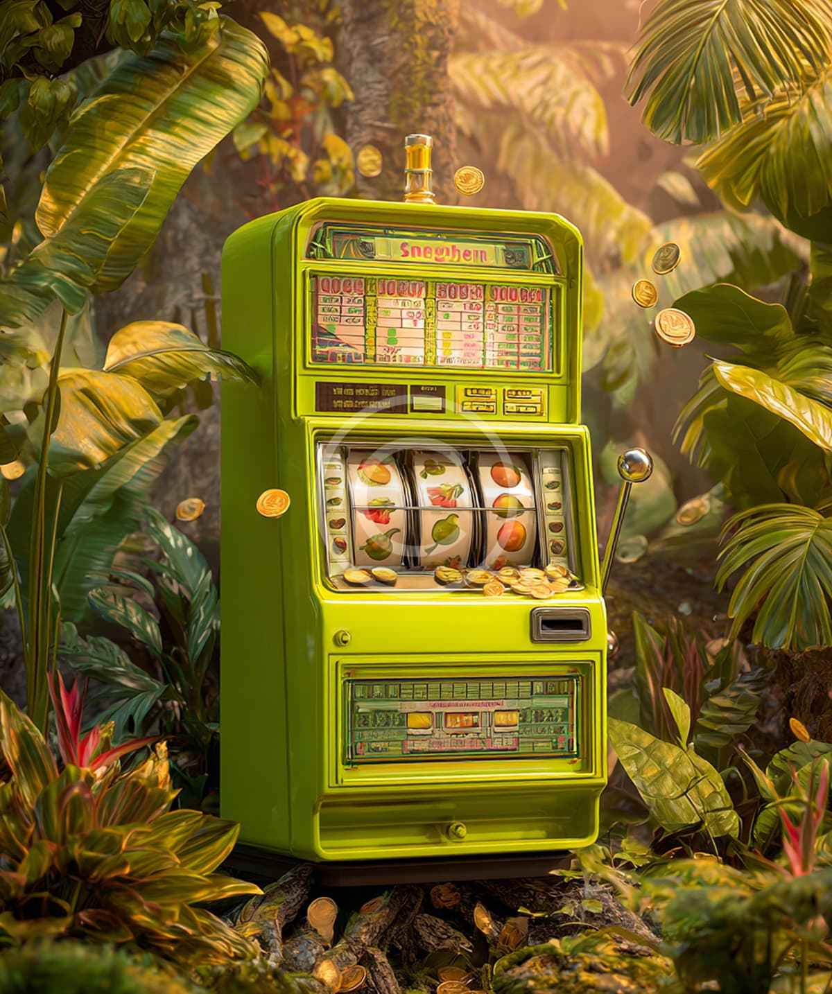 Jungle twist slot machine